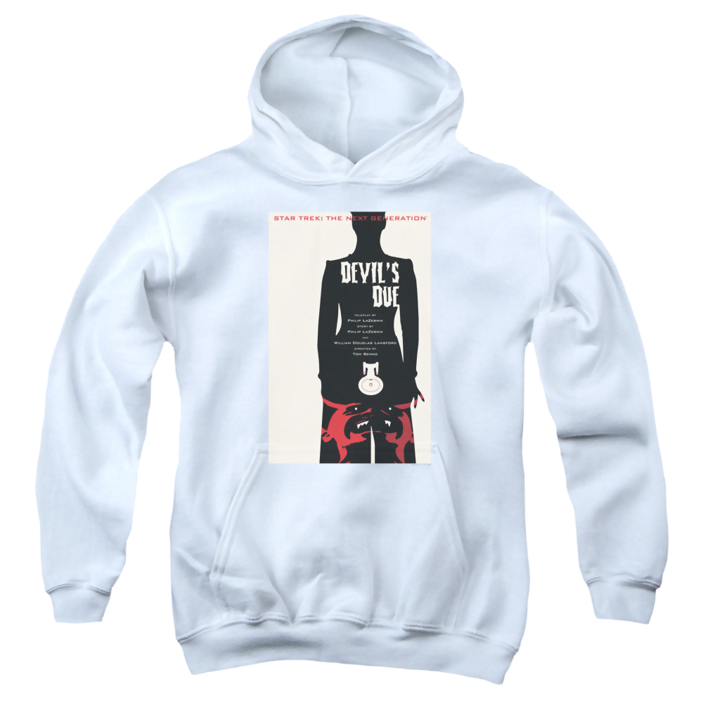 Star Trek The Next Generation Tng Season 4 Episode 13 - Youth Hoodie Youth Hoodie (Ages 8-12) Star Trek   