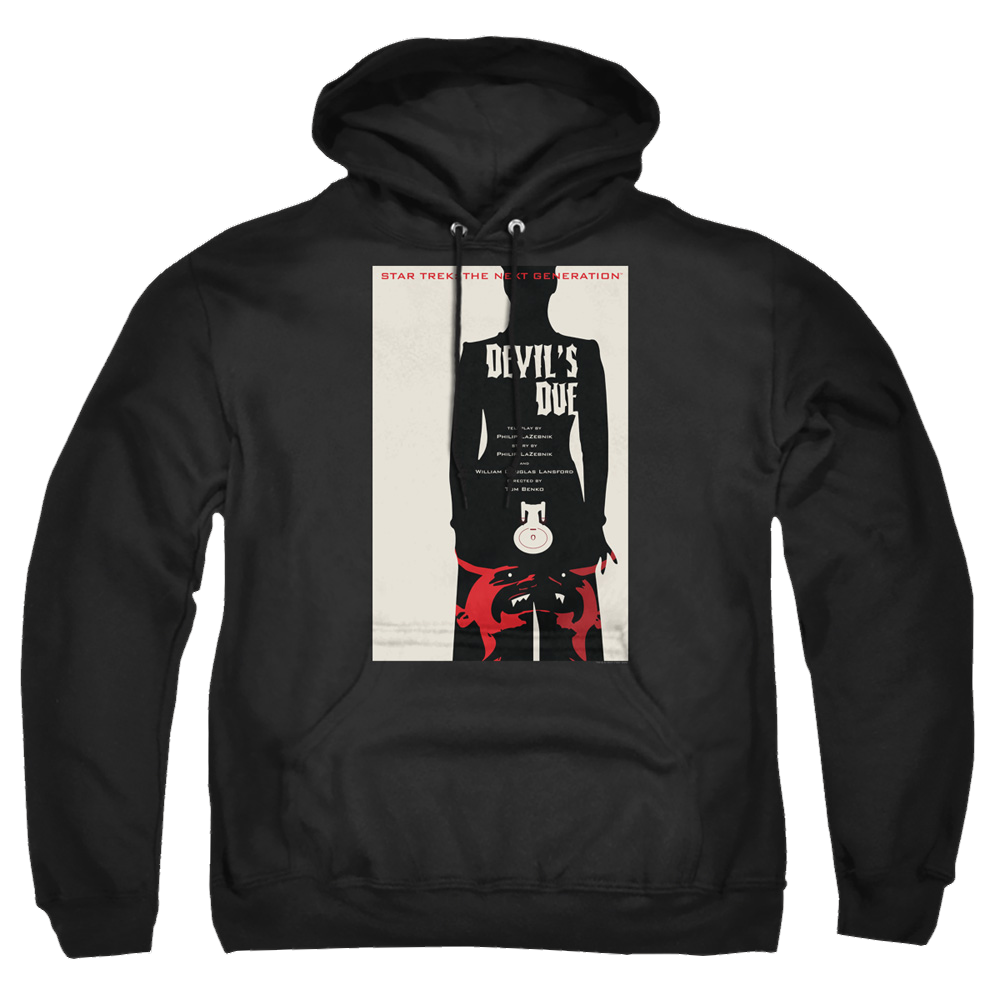 Star Trek The Next Generation Tng Season 4 Episode 13 - Pullover Hoodie Pullover Hoodie Star Trek   