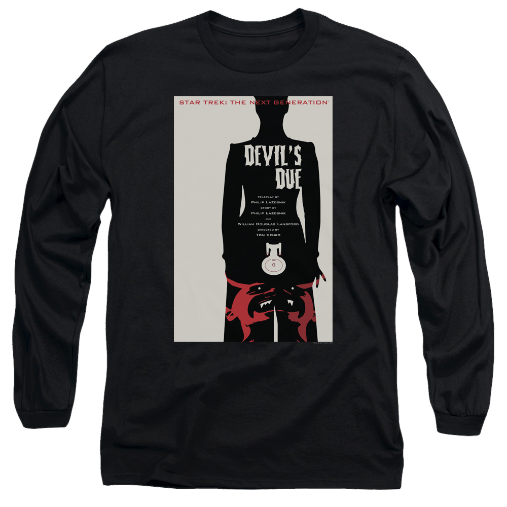 Star Trek The Next Generation Tng S4 Ep13 - Men's Long Sleeve T-Shirt Men's Long Sleeve T-Shirt Star Trek   
