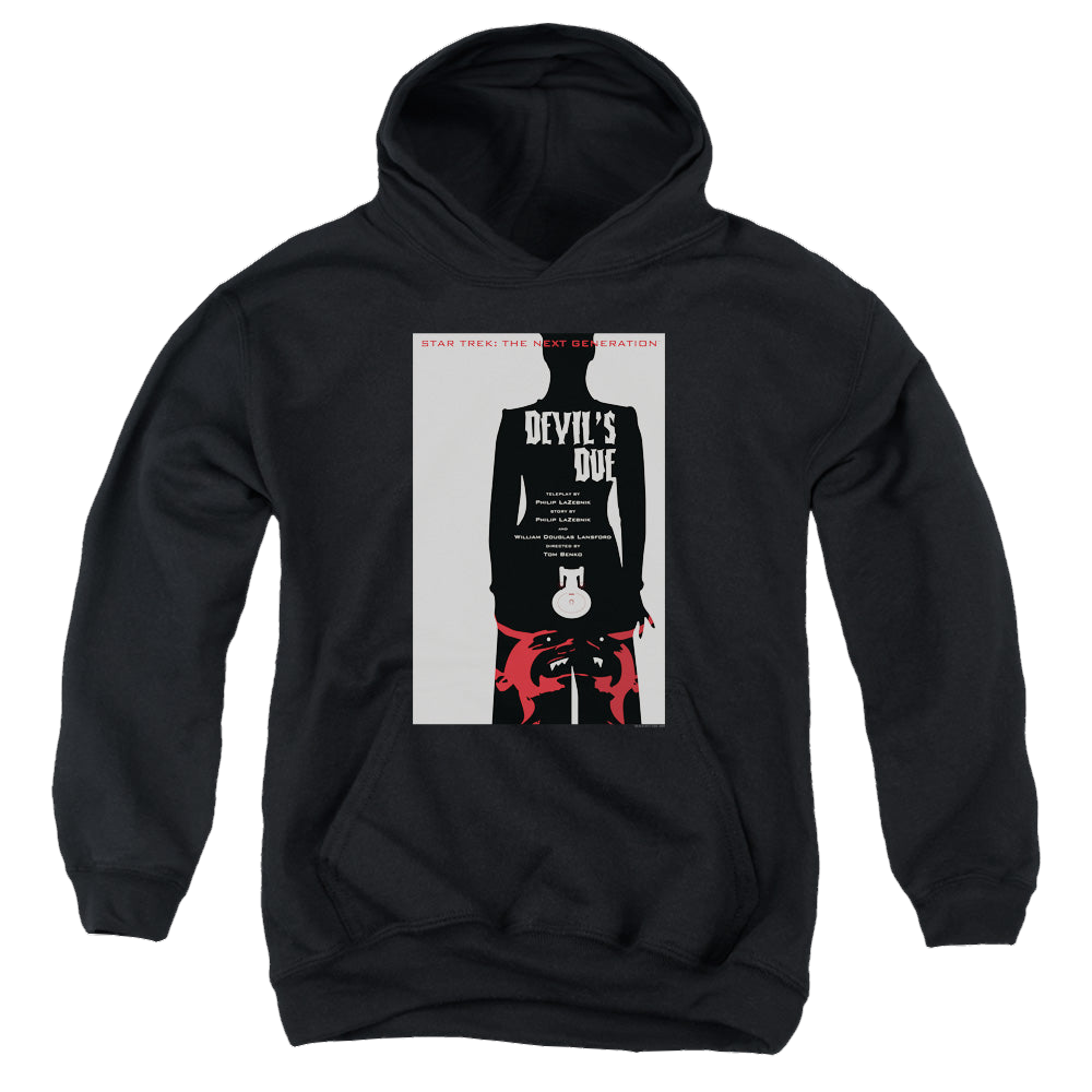 Star Trek The Next Generation Tng Season 4 Episode 13 - Youth Hoodie Youth Hoodie (Ages 8-12) Star Trek   