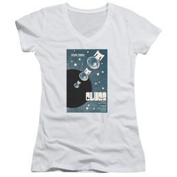 Star Trek The Next Generation Tng Season 4 Episode 14 - Juniors V-Neck T-Shirt Juniors V-Neck T-Shirt Star Trek   