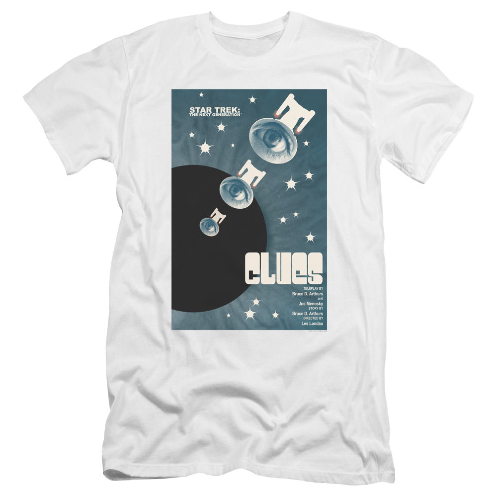 Star Trek The Next Generation Tng Season 4 Episode 14 - Men's Premium Slim Fit T-Shirt Men's Premium Slim Fit T-Shirt Star Trek   