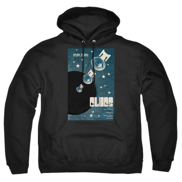 Black pullover hoodie with Star Trek The Next Generation Tng Season 4 Episode 14 graphic