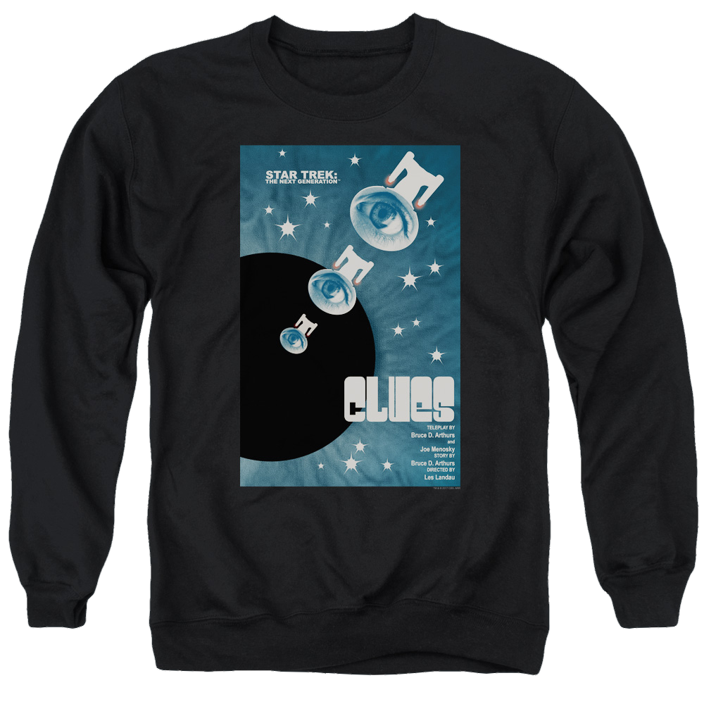 Star Trek The Next Generation Tng S4 Ep14 - Men's Crewneck Sweatshirt Men's Crewneck Sweatshirt Star Trek   