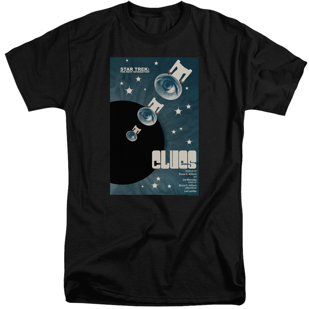 Star Trek The Next Generation Tng Season 4 Episode 14 - Men's Tall Fit T-Shirt Men's Tall Fit T-Shirt Star Trek   