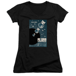 Star Trek The Next Generation Tng Season 4 Episode 14 - Juniors V-Neck T-Shirt Juniors V-Neck T-Shirt Star Trek   