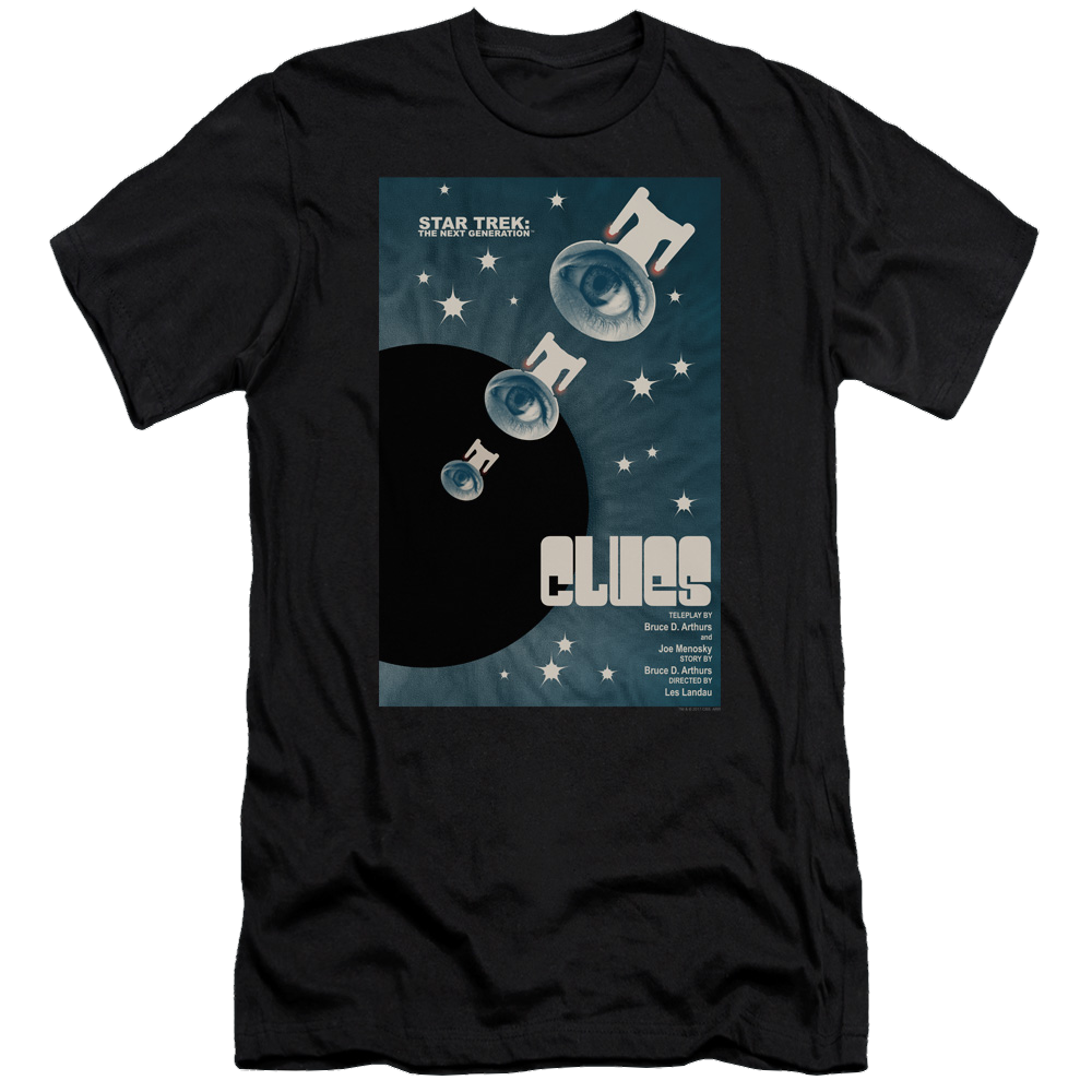 Star Trek The Next Generation Tng Season 4 Episode 14 - Men's Premium Slim Fit T-Shirt Men's Premium Slim Fit T-Shirt Star Trek   