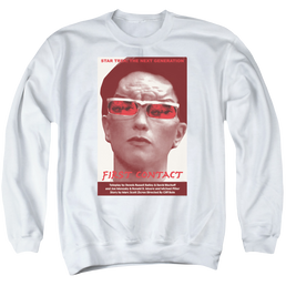 Star Trek The Next Generation Season 4 Episode 15 - Men's Crewneck Men's Crewneck Sweatshirt Star Trek   