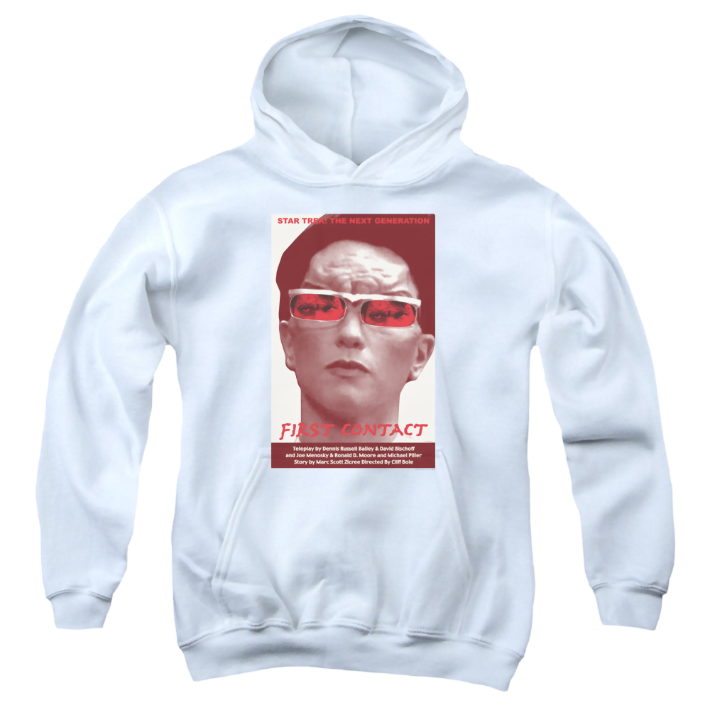 Star Trek The Next Generation Tng Season 4 Episode 15 - Youth Hoodie Youth Hoodie (Ages 8-12) Star Trek   