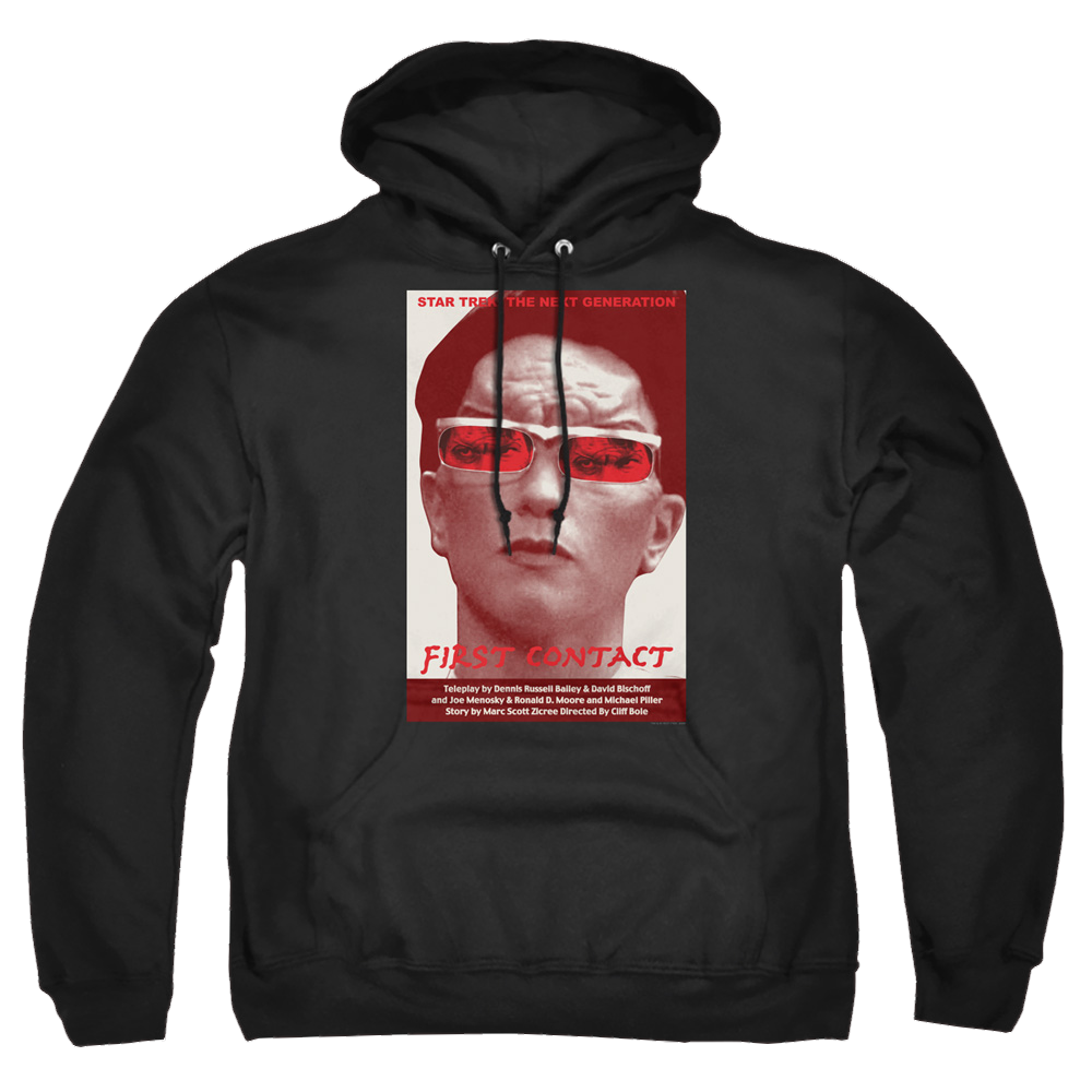 Star Trek The Next Generation Tng Season 4 Episode 15 - Pullover Hoodie Pullover Hoodie Star Trek   