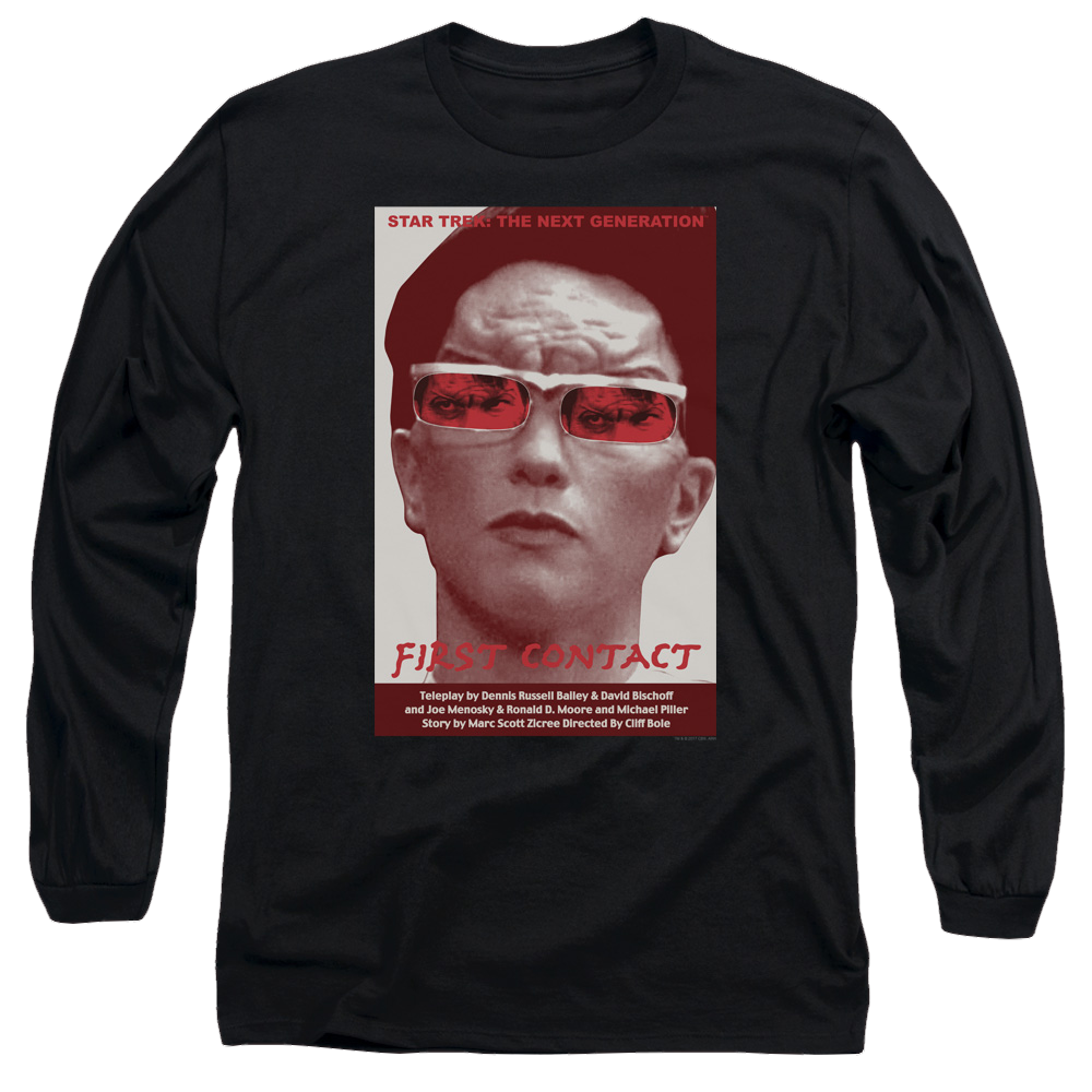 Star Trek The Next Generation Tng S4 Ep15 - Men's Long Sleeve T-Shirt Men's Long Sleeve T-Shirt Star Trek   