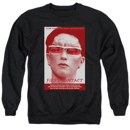 Star Trek The Next Generation Tng S4 Ep15 - Men's Crewneck Sweatshirt Men's Crewneck Sweatshirt Star Trek   