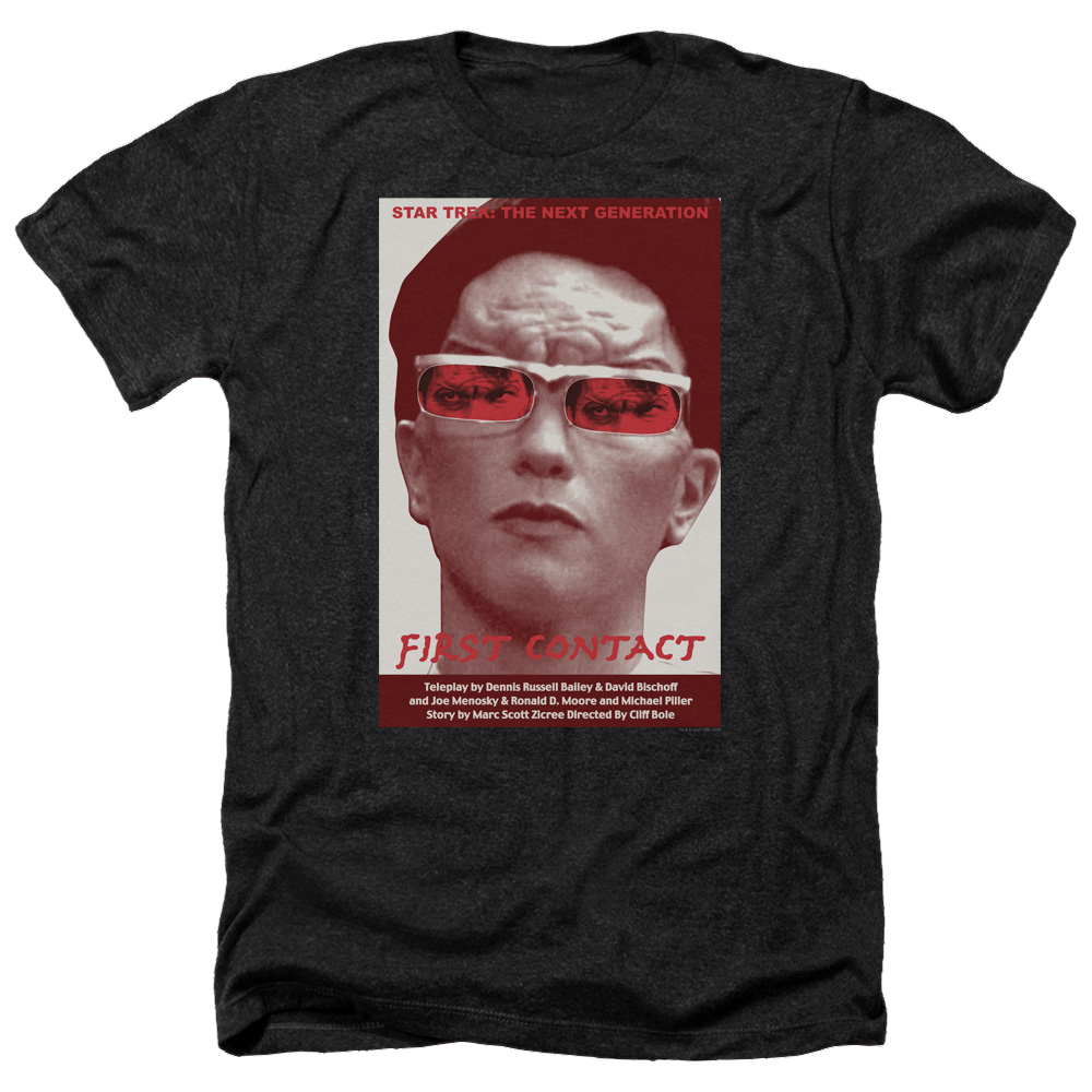 Star Trek The Next Generation Tng Season 4 Episode 15 - Men's Heather T-Shirt Men's Heather T-Shirt Star Trek   
