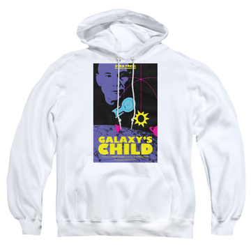 White pullover hoodie with Star Trek The Next Generation Tng Season 4 Episode 16 graphic