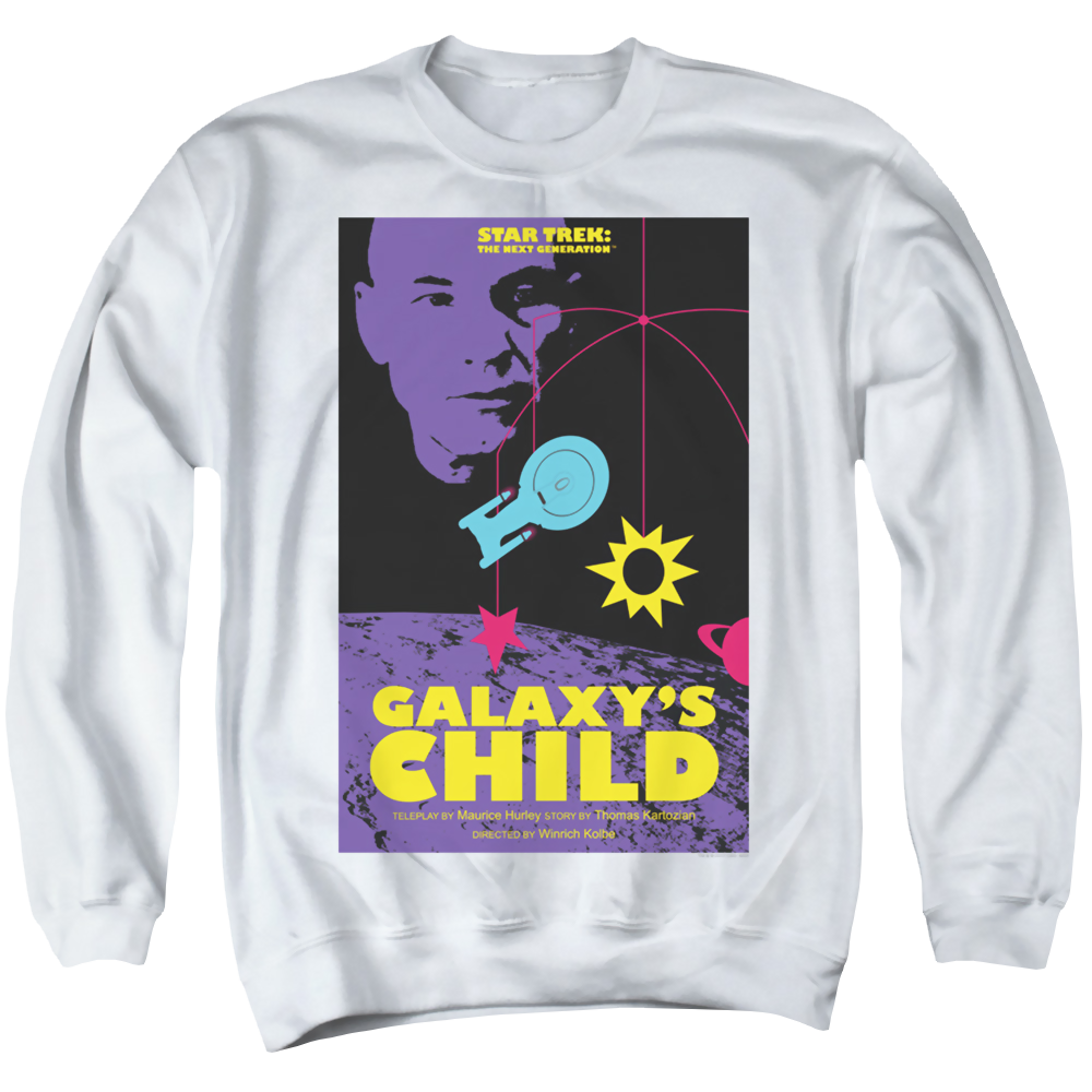 Star Trek The Next Generation Tng S4 Ep16 - Men's Crewneck Sweatshirt Men's Crewneck Sweatshirt Star Trek   