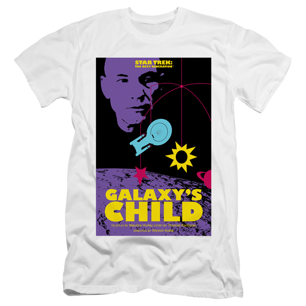 Star Trek The Next Generation Tng Season 4 Episode 16 - Men's Premium Slim Fit T-Shirt Men's Premium Slim Fit T-Shirt Star Trek   