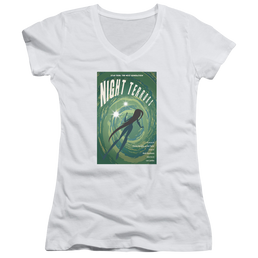 Star Trek The Next Generation Tng Season 4 Episode 17 - Juniors V-Neck T-Shirt Juniors V-Neck T-Shirt Star Trek   