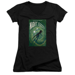 Star Trek The Next Generation Tng Season 4 Episode 17 - Juniors V-Neck T-Shirt Juniors V-Neck T-Shirt Star Trek   