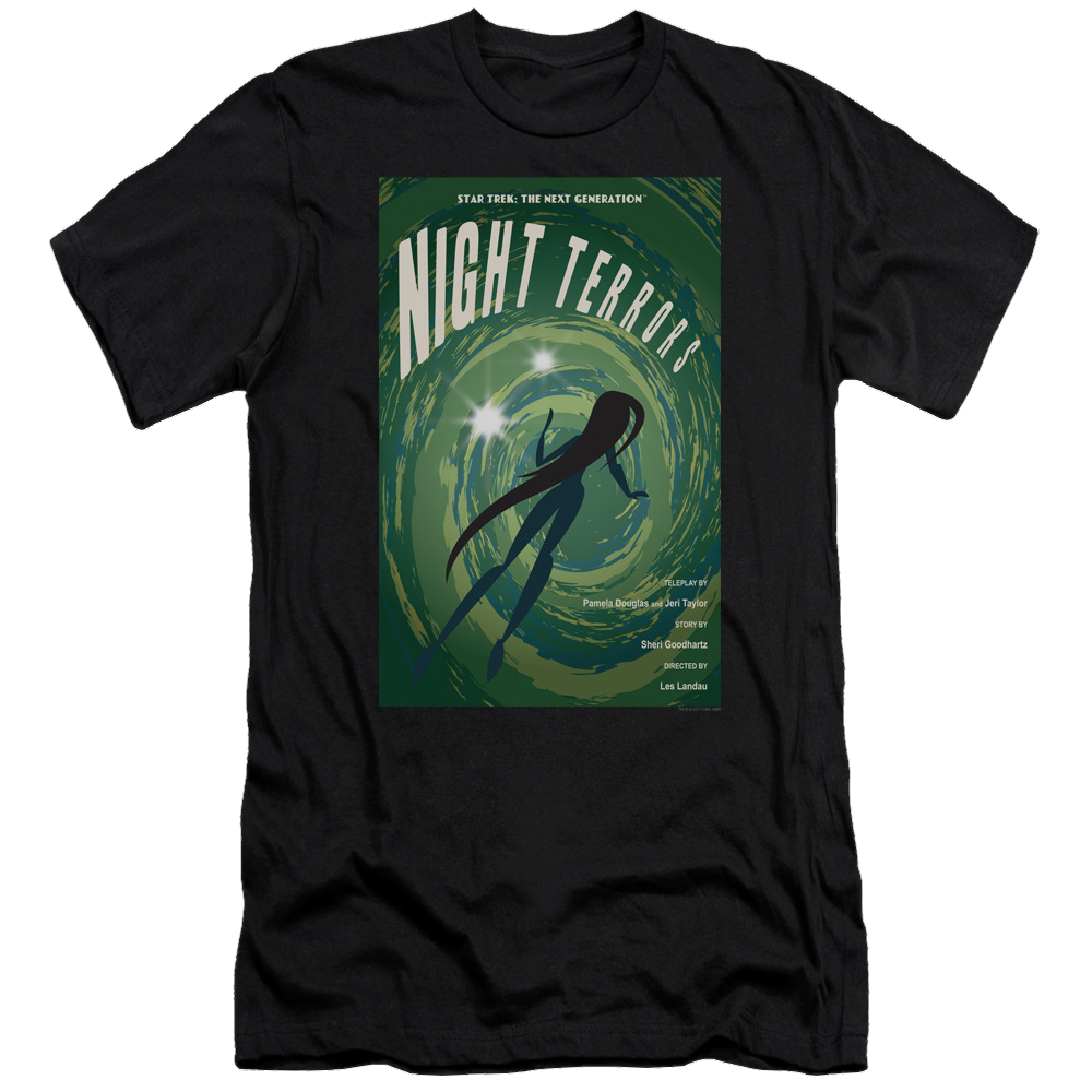 Star Trek The Next Generation Tng Season 4 Episode 17 - Men's Premium Slim Fit T-Shirt Men's Premium Slim Fit T-Shirt Star Trek   