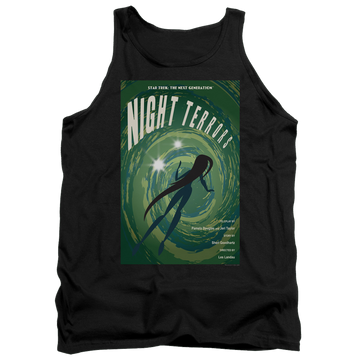 Black men's tank with Star Trek The Next Generation Tng Season 4 Episode 17 graphic