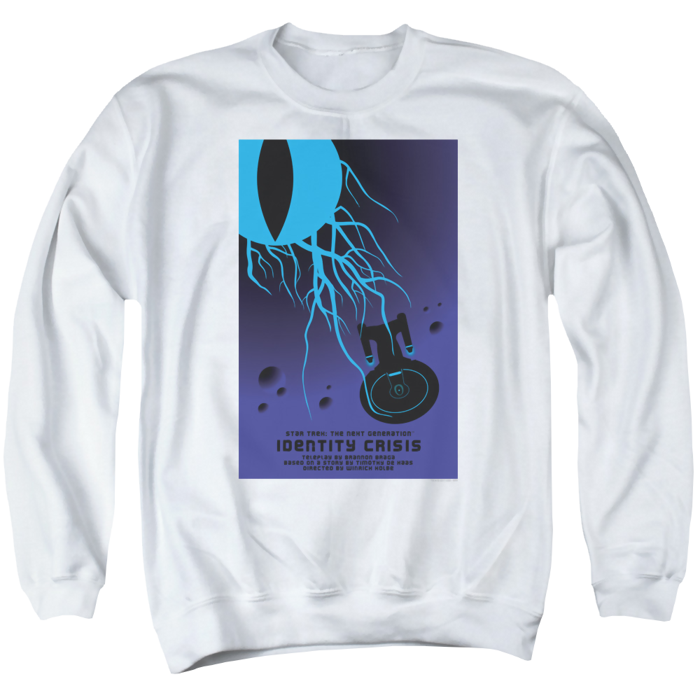 Star Trek The Next Generation Tng S4 Ep18 - Men's Crewneck Sweatshirt Men's Crewneck Sweatshirt Star Trek   