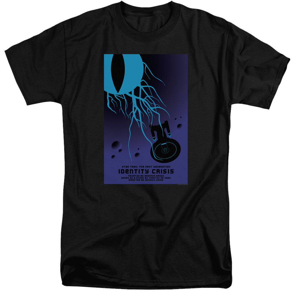 Star Trek The Next Generation Tng Season 4 Episode 18 - Men's Tall Fit T-Shirt Men's Tall Fit T-Shirt Star Trek   