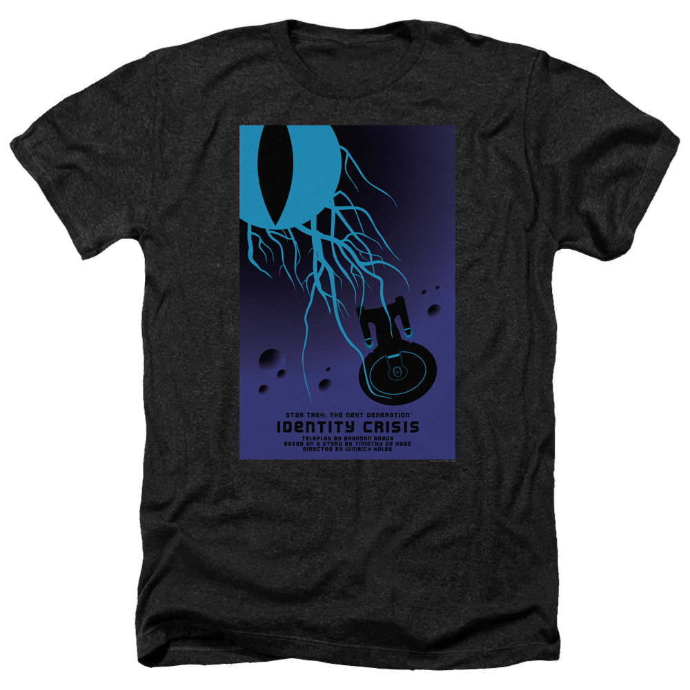 Star Trek The Next Generation Tng Season 4 Episode 18 - Men's Heather T-Shirt Men's Heather T-Shirt Star Trek   