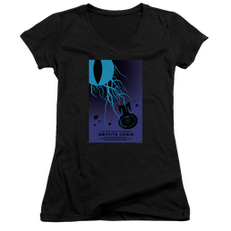 Star Trek The Next Generation Tng Season 4 Episode 18 - Juniors V-Neck T-Shirt Juniors V-Neck T-Shirt Star Trek   
