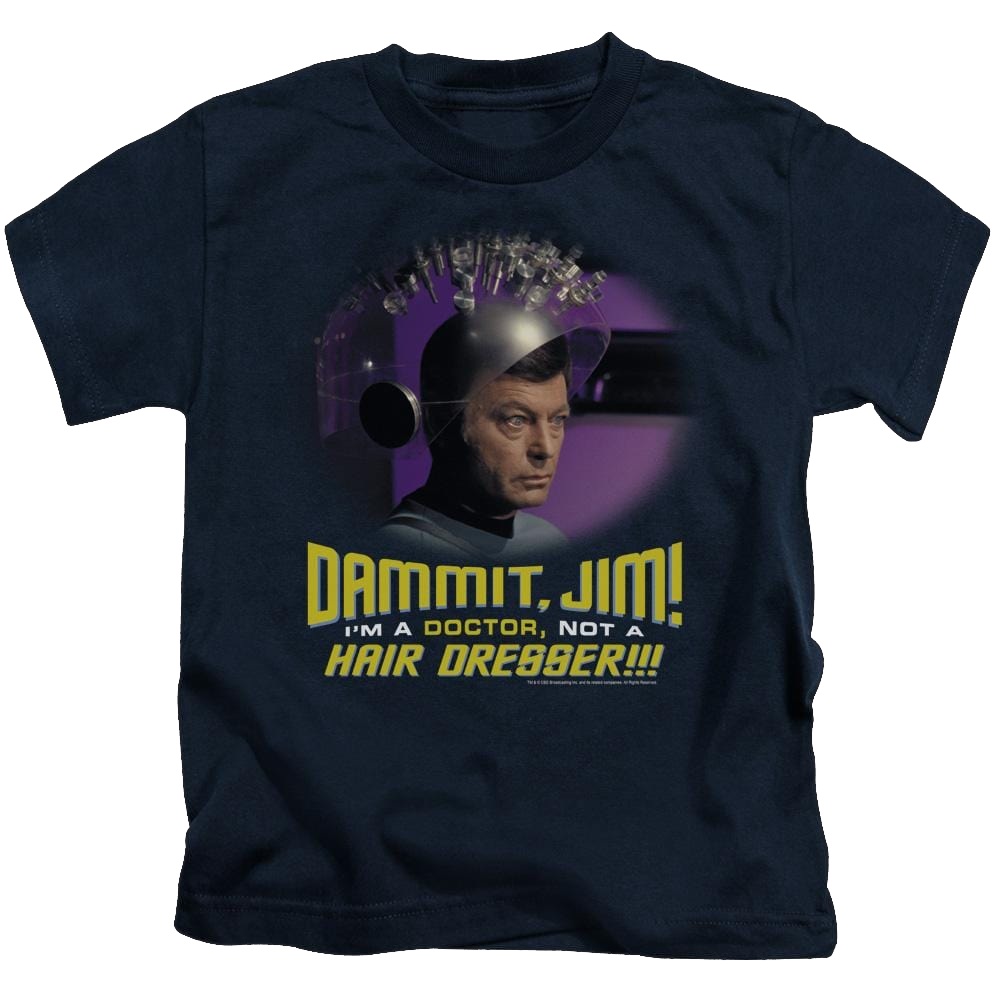 Star Trek The Original Series Not A Hair Dresser - Kid's T-Shirt Kid's T-Shirt (Ages 4-7) Star Trek   