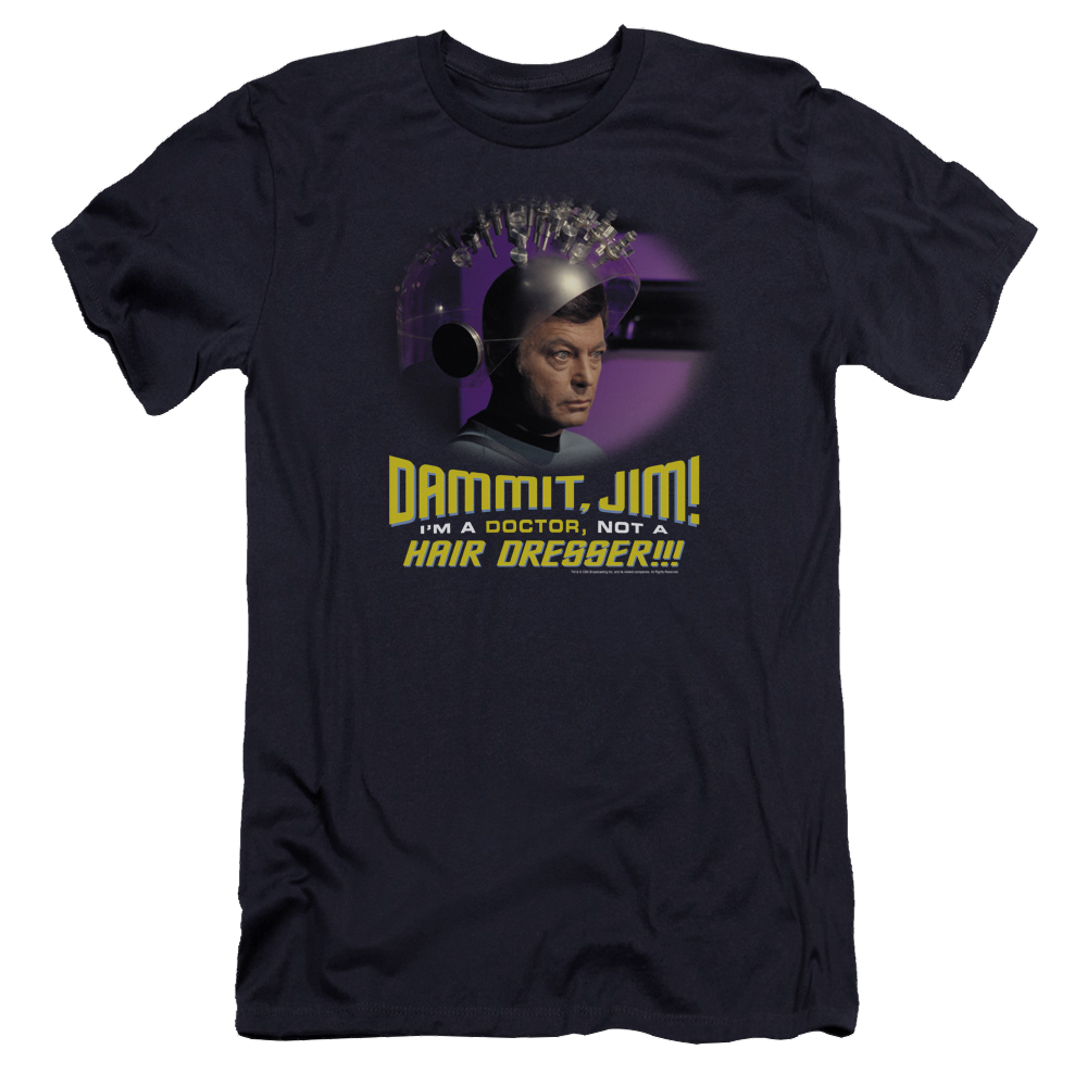 Star Trek Not A Hair Dresser Men's Premium Slim Fit T-Shirt Men's Premium Slim Fit T-Shirt Star Trek   