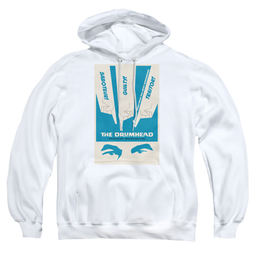 White pullover hoodie with Star Trek The Next Generation Tng Season 4 Episode 21 graphic