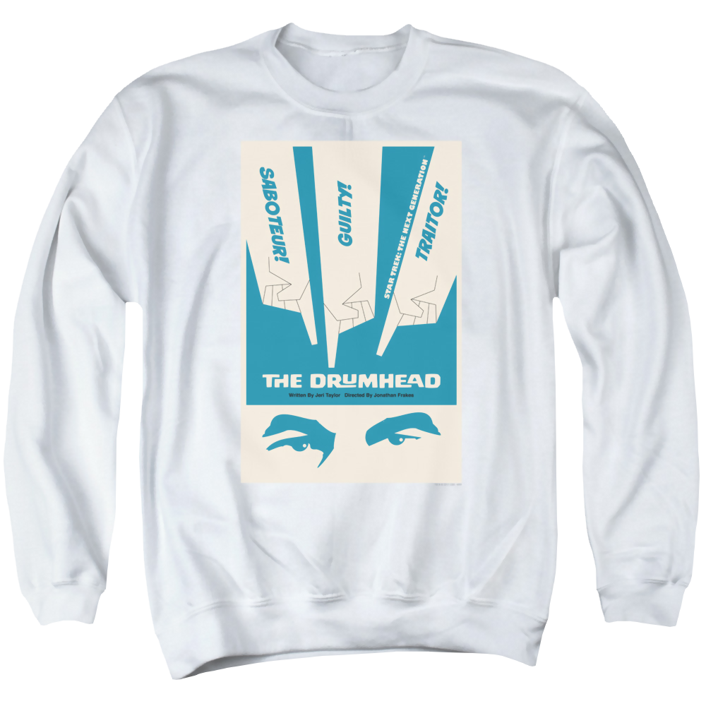 Star Trek The Next Generation Tng S4 Ep21 - Men's Crewneck Sweatshirt Men's Crewneck Sweatshirt Star Trek   