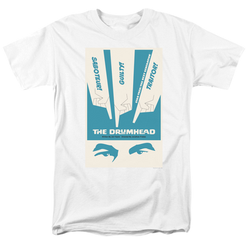 White men's regular fit t-shirt with Star Trek The Next Generation Season 4 Episode 21 graphic