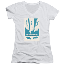Star Trek The Next Generation Tng Season 4 Episode 21 - Juniors V-Neck T-Shirt Juniors V-Neck T-Shirt Star Trek   
