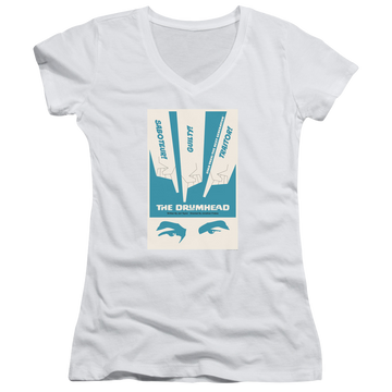 Star Trek The Next Generation Tng Season 4 Episode 21 - Juniors V-Neck T-Shirt Juniors V-Neck T-Shirt Star Trek   