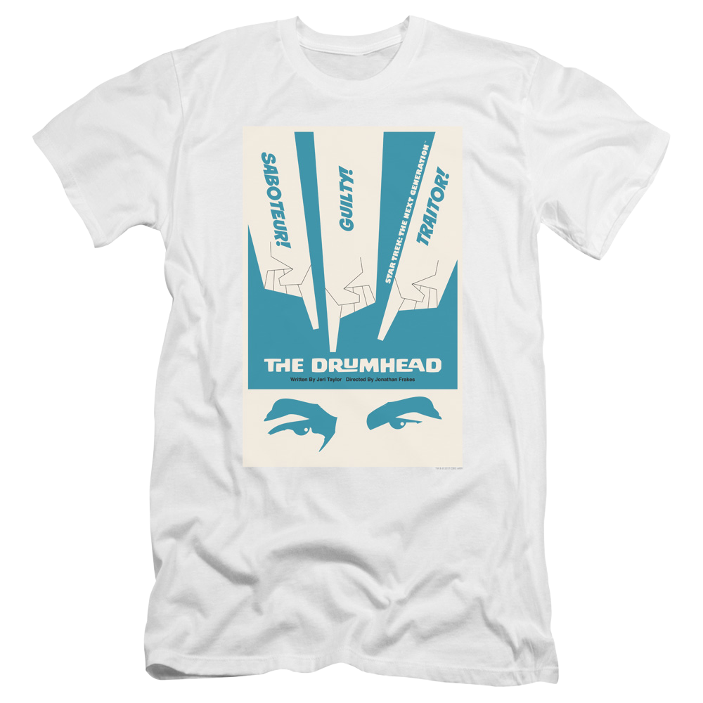 Star Trek The Next Generation Tng Season 4 Episode 21 - Men's Premium Slim Fit T-Shirt Men's Premium Slim Fit T-Shirt Star Trek   