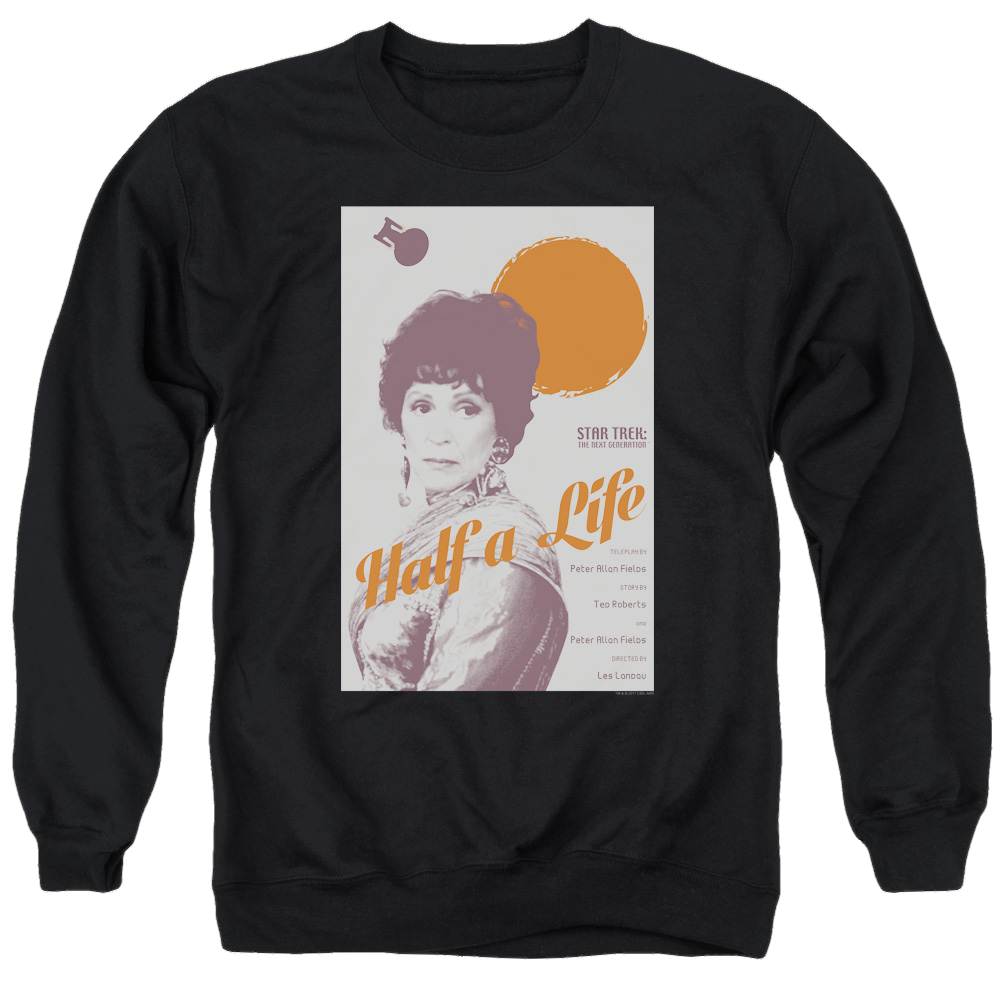 Star Trek The Next Generation Tng S4 Ep22 - Men's Crewneck Sweatshirt Men's Crewneck Sweatshirt Star Trek   