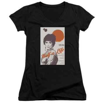 Star Trek The Next Generation Tng Season 4 Episode 22 - Juniors V-Neck T-Shirt Juniors V-Neck T-Shirt Star Trek   