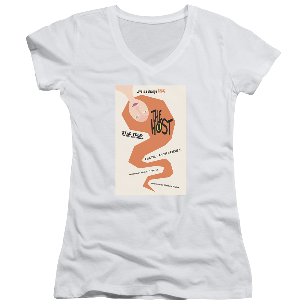 Star Trek The Next Generation Tng Season 4 Episode 23 - Juniors V-Neck T-Shirt Juniors V-Neck T-Shirt Star Trek   