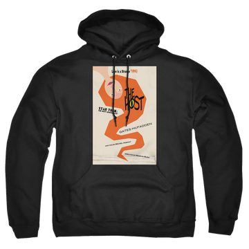 Black pullover hoodie with Star Trek The Next Generation Tng Season 4 Episode 23 graphic