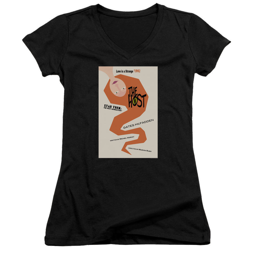 Star Trek The Next Generation Tng Season 4 Episode 23 - Juniors V-Neck T-Shirt Juniors V-Neck T-Shirt Star Trek   