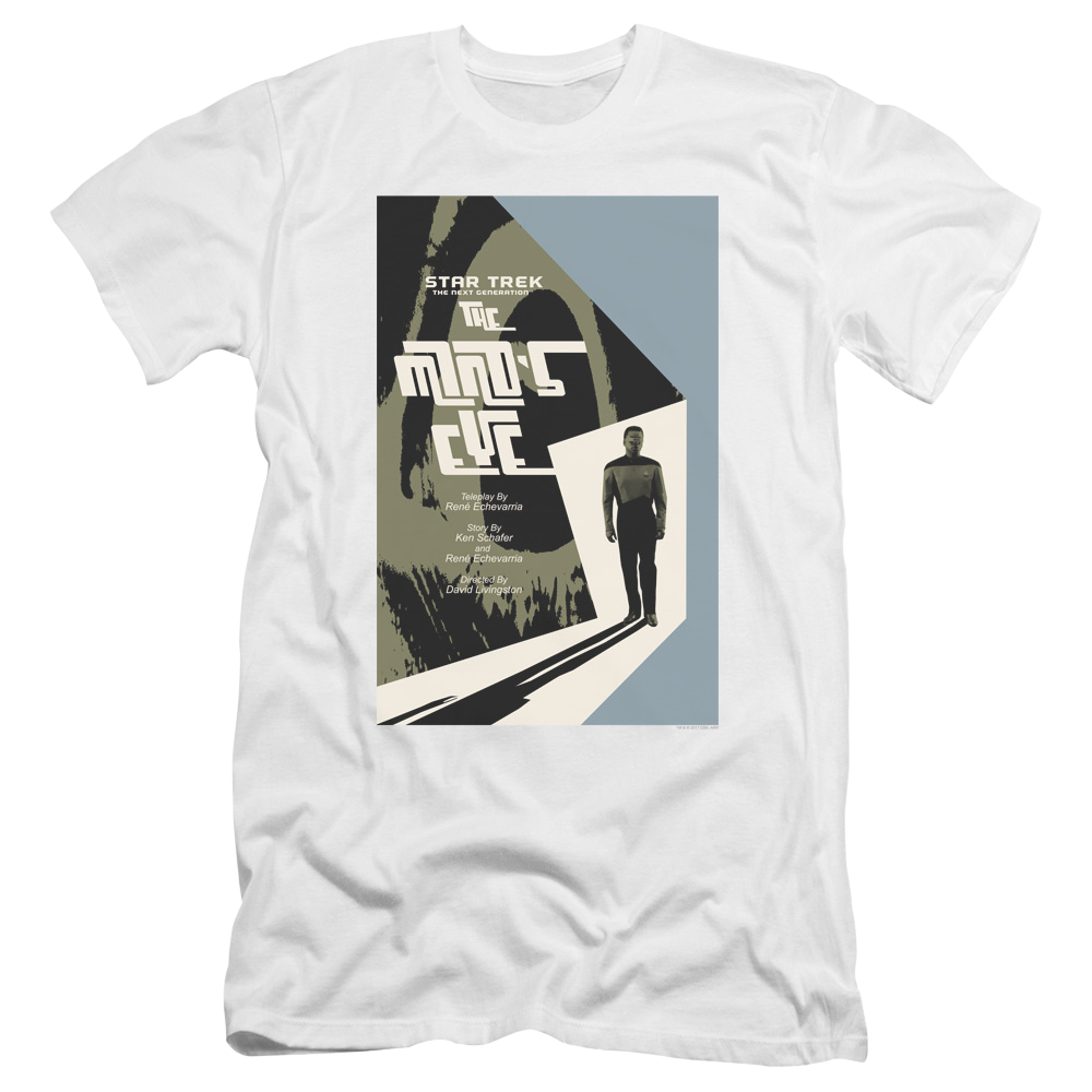 Star Trek The Next Generation Tng Season 4 Episode 24 - Men's Premium Slim Fit T-Shirt Men's Premium Slim Fit T-Shirt Star Trek   