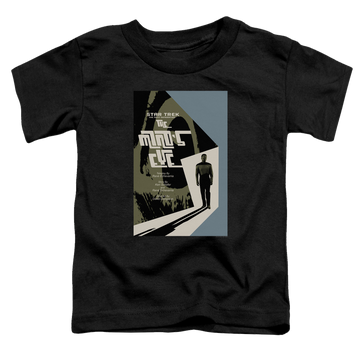Black toddler t-shirt with Star Trek The Next Generation Tng Season 4 Episode 24 graphic