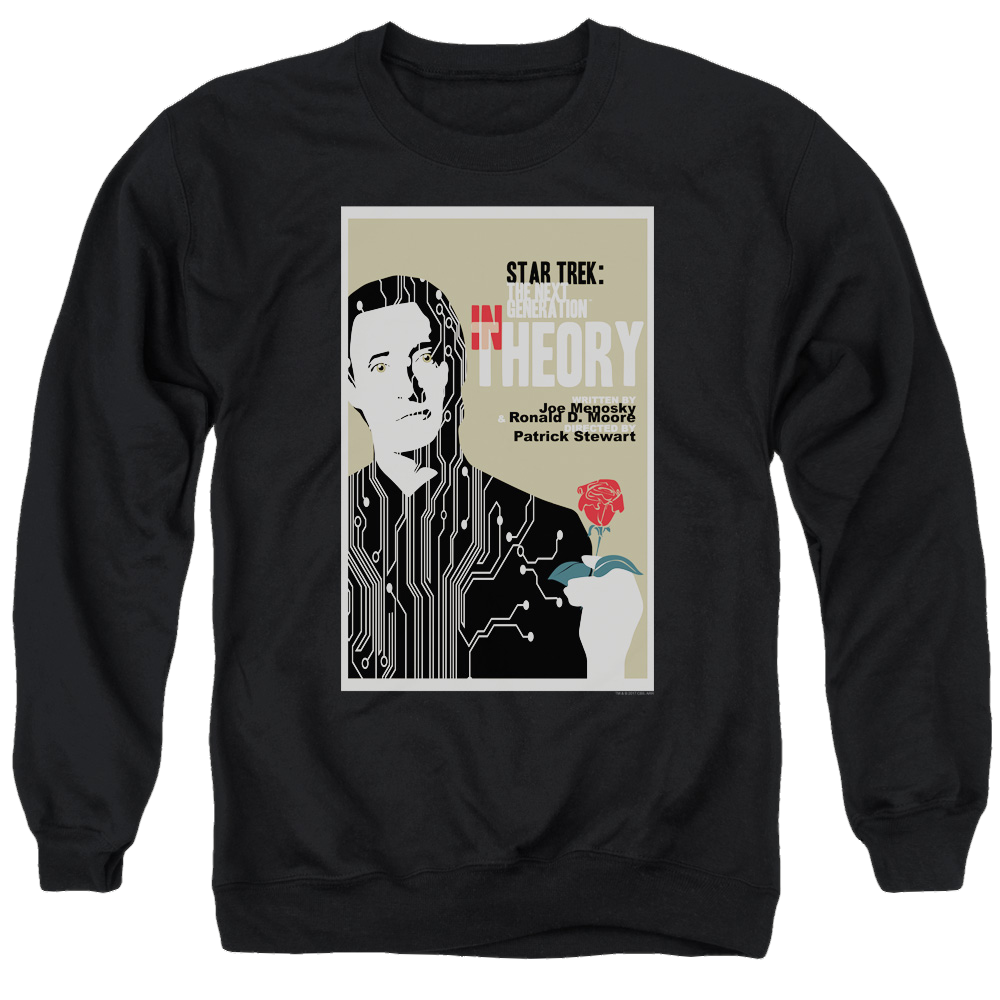 Star Trek The Next Generation Tng S4 Ep25 - Men's Crewneck Sweatshirt Men's Crewneck Sweatshirt Star Trek   
