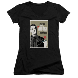 Star Trek The Next Generation Tng Season 4 Episode 25 - Juniors V-Neck T-Shirt Juniors V-Neck T-Shirt Star Trek   