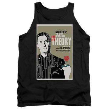 Black men's tank with Star Trek The Next Generation Tng Season 4 Episode 25 graphic