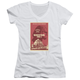 Star Trek The Next Generation Tng Season 4 Episode 26 - Juniors V-Neck T-Shirt Juniors V-Neck T-Shirt Star Trek   