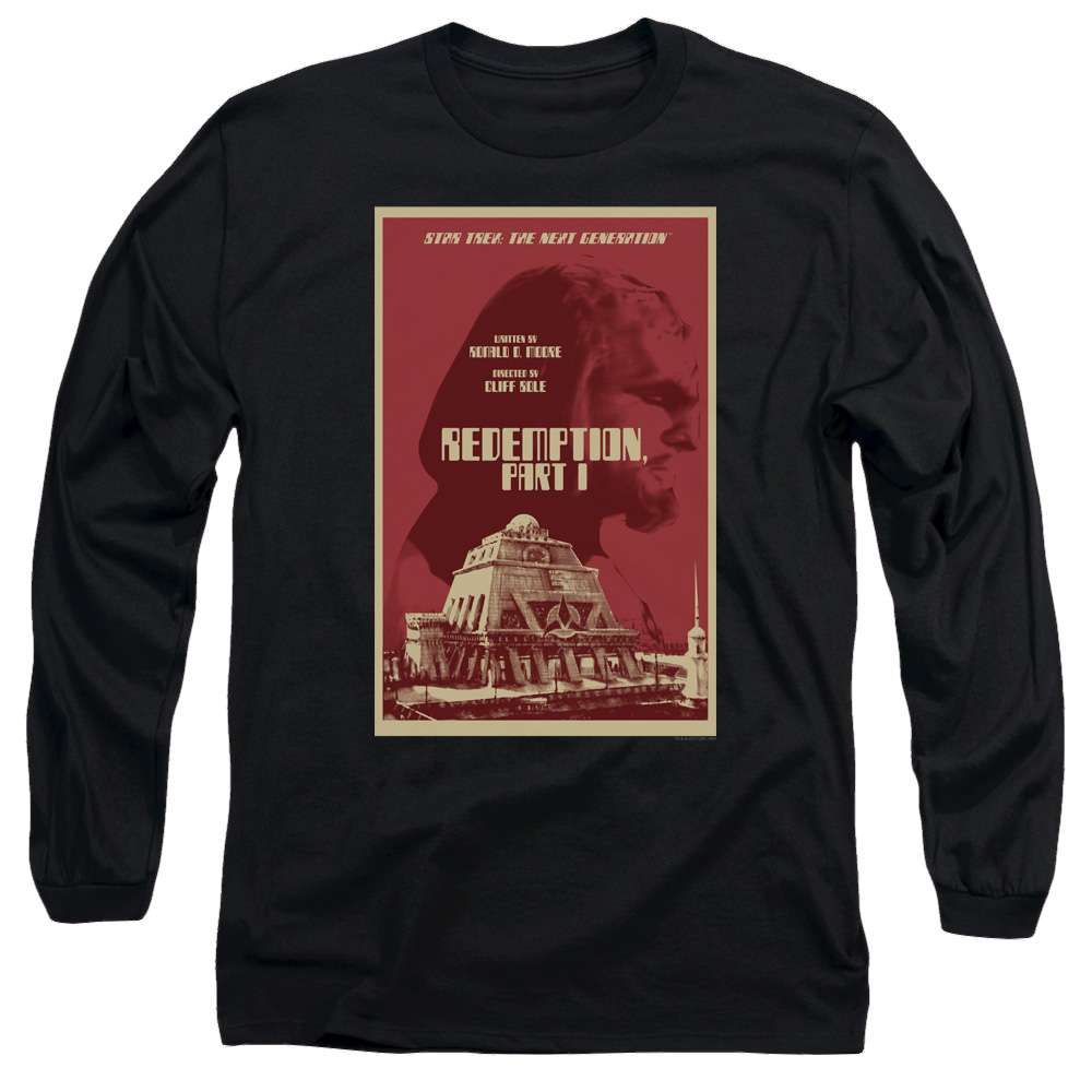 Star Trek The Next Generation Tng S4 Ep26 - Men's Long Sleeve T-Shirt Men's Long Sleeve T-Shirt Star Trek   