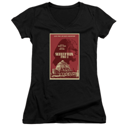 Star Trek The Next Generation Tng Season 4 Episode 26 - Juniors V-Neck T-Shirt Juniors V-Neck T-Shirt Star Trek   