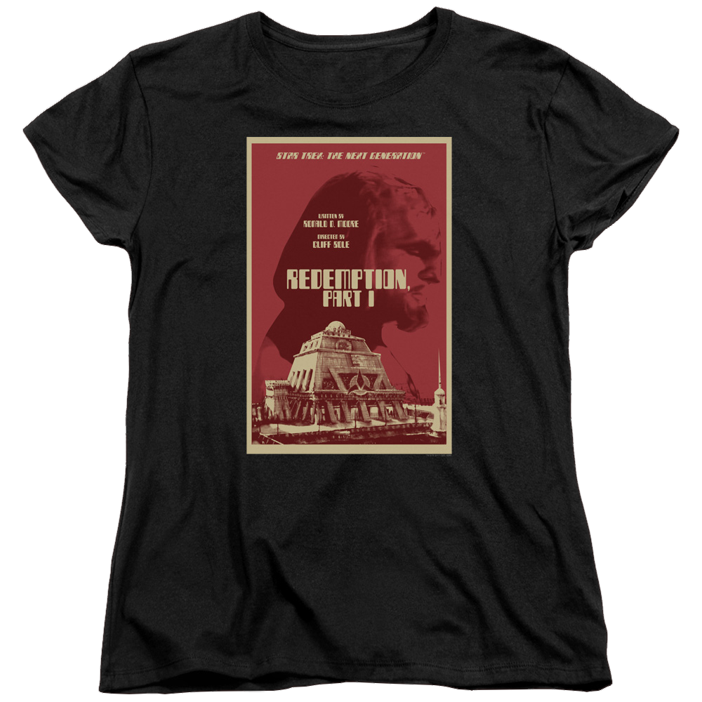 Star Trek The Next Generation Tng Season 4 Episode 26 - Women's T-Shirt Women's T-Shirt Star Trek   